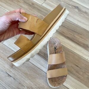 Athlefit Summer Brown Platform Sandals